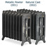 CI-RO570-D-001-002 - Rochester 3 Column Cast Iron Radiator H570mm x W276mm CI-RO570-D-001-002 - Rochester 3 Column Cast Iron Radiator H570mm x W276mm